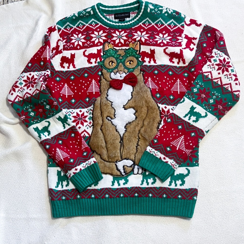 Blizzard Bay Cat Sweater